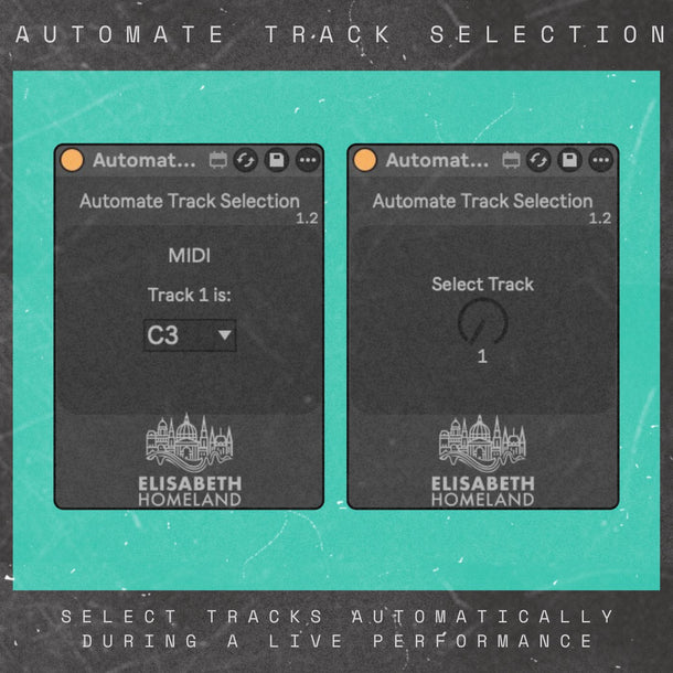 Automate Track Selection By ElisabethHomeland - MaxForLive device for ...