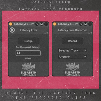 Latency Fixer By ElisabethHomeland - MaxForLive pack for Ableton Live.