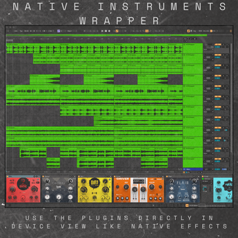 Native Instruments wrapper By ElisabethHomeland - MaxForLive pack for Ableton Live.
