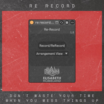 ReRecord By ElisabethHomeland - MaxForLive pack for Ableton Live.