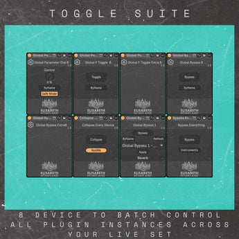 Toggle Suite By ElisabethHomeland - MaxForLive pack for Ableton Live.