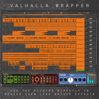 Valhalla Wrapper By ElisabethHomeland - MaxForLive pack for Ableton Live.
